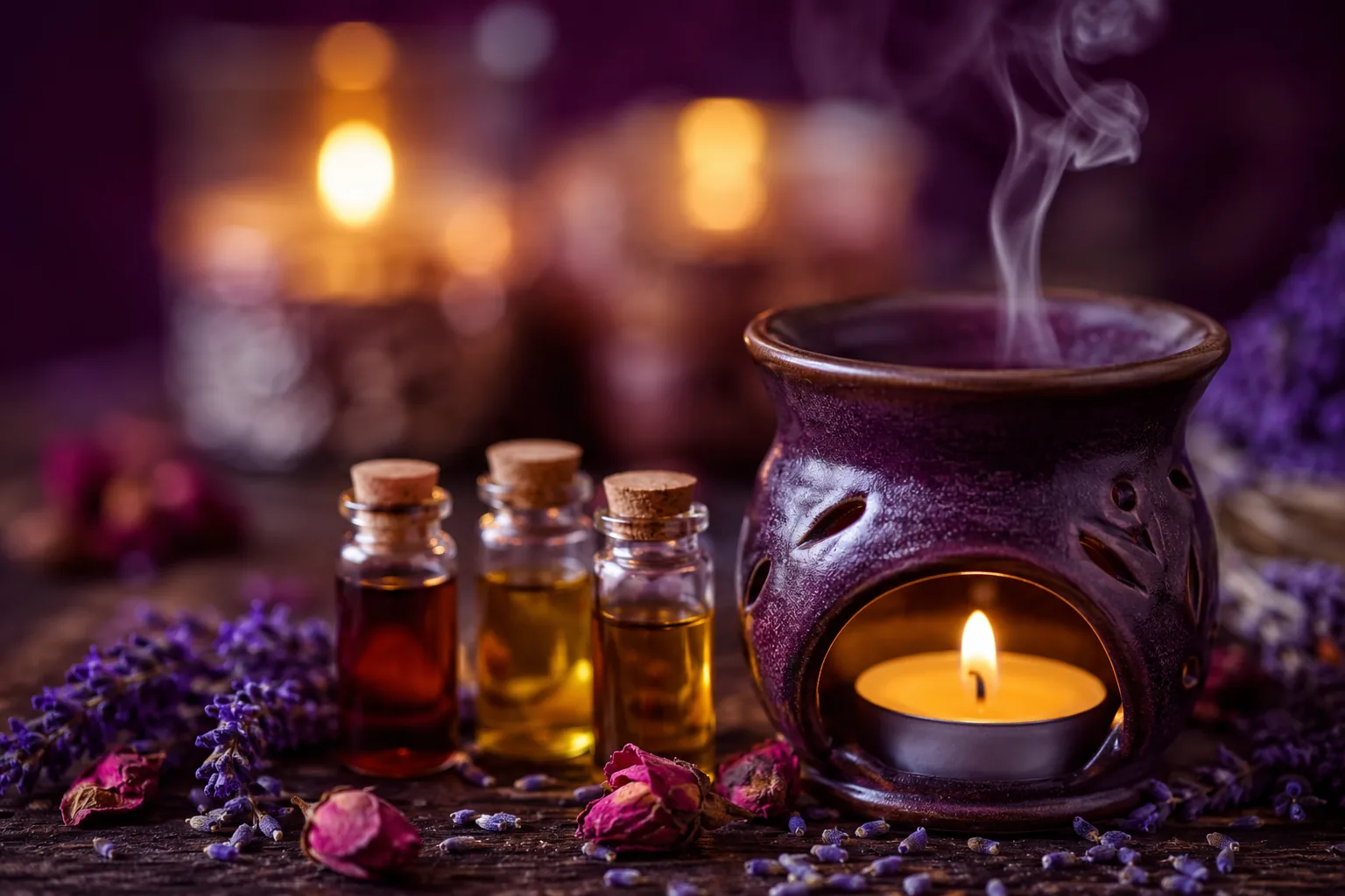 Aromaterapi yağı ve brülör — Lila Spa, Bayrampaşa misafirlerine hizmet veren salon
